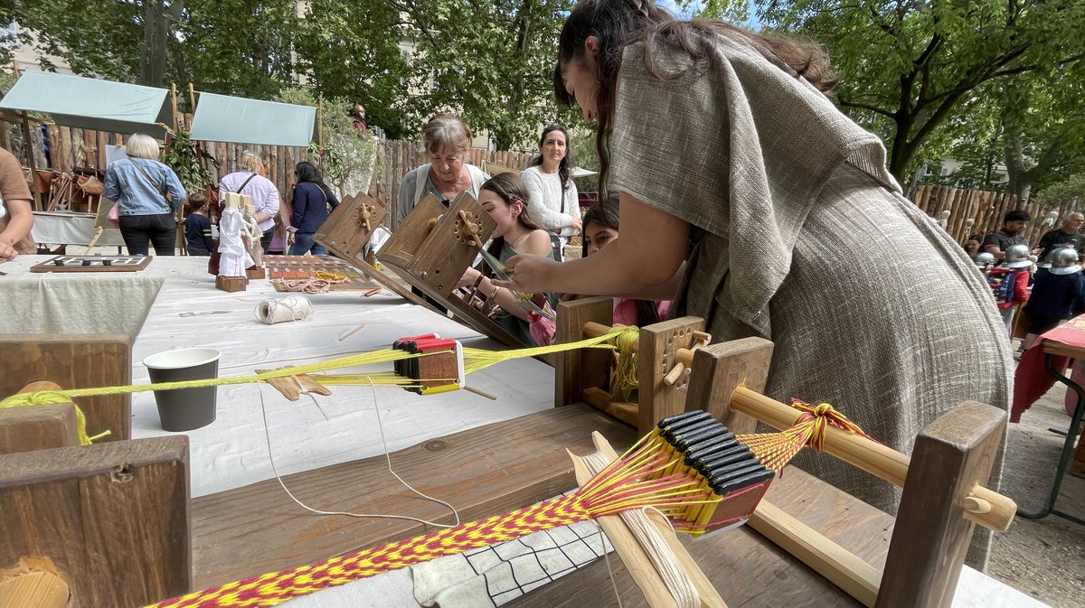 Fort des légionnaires pour les journées romaines 2026 (Photo Anthony Maurin)