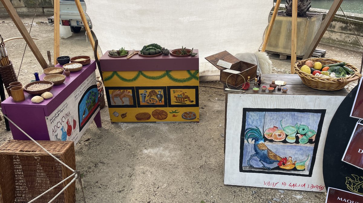 Fort des légionnaires pour les journées romaines 2026 (Photo Anthony Maurin)