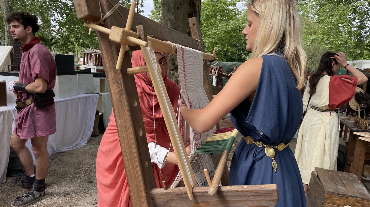 Fort des légionnaires pour les journées romaines 2026 (Photo Anthony Maurin)
