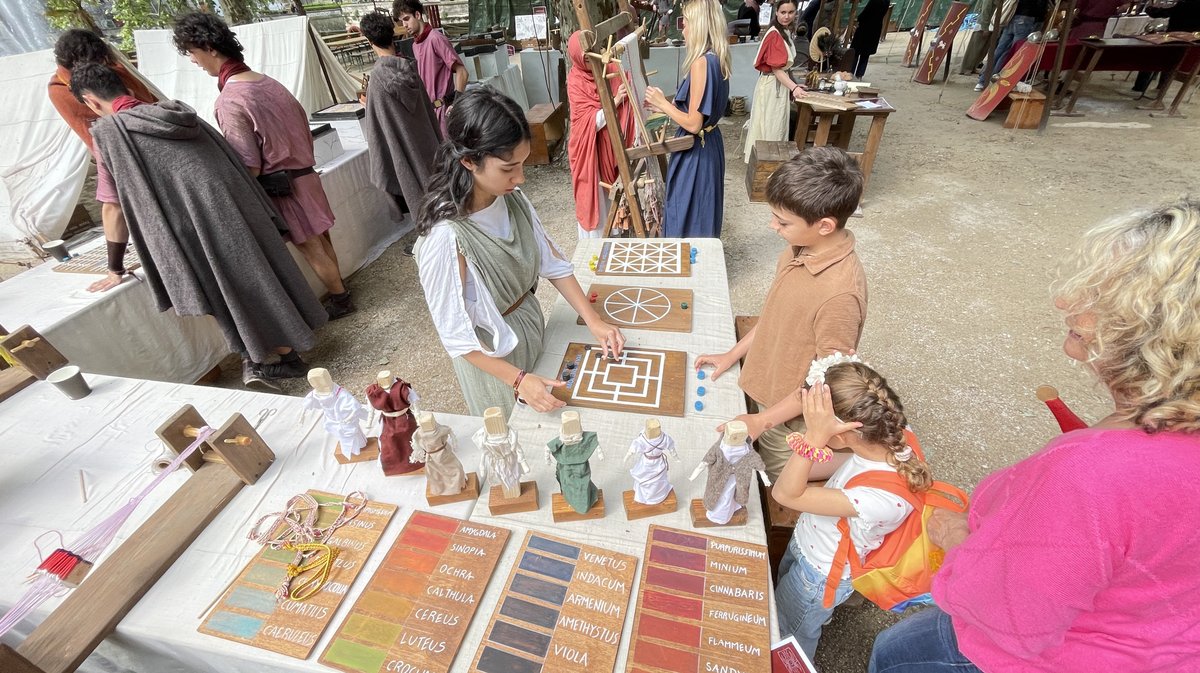Fort des légionnaires pour les journées romaines 2026 (Photo Anthony Maurin)