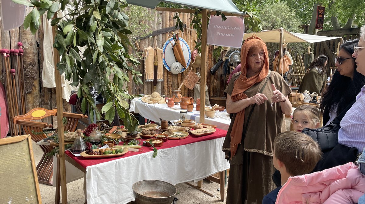 Fort des légionnaires pour les journées romaines 2026 (Photo Anthony Maurin)
