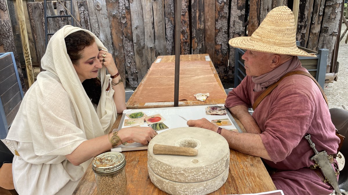 Fort des légionnaires pour les journées romaines 2026 (Photo Anthony Maurin)