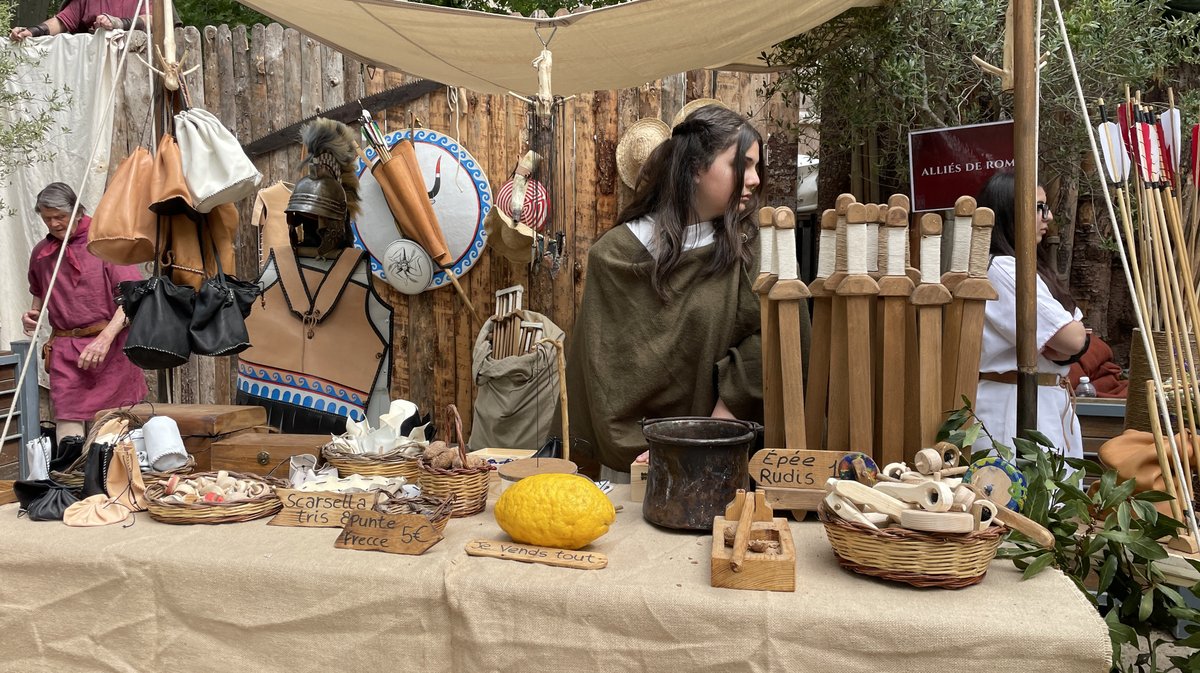 Fort des légionnaires pour les journées romaines 2026 (Photo Anthony Maurin)