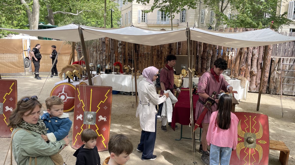 Fort des légionnaires pour les journées romaines 2026 (Photo Anthony Maurin)