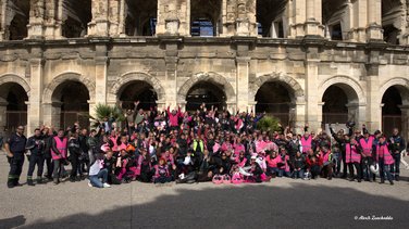 Toutes en moto Occitania - Octobre rose 2025 - arènes  524A0332_GF