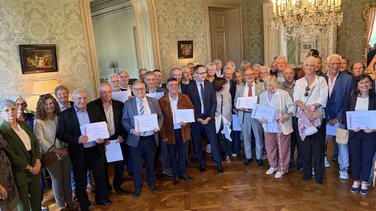 Ce jeudi lors de la cérémonie en préfecutre