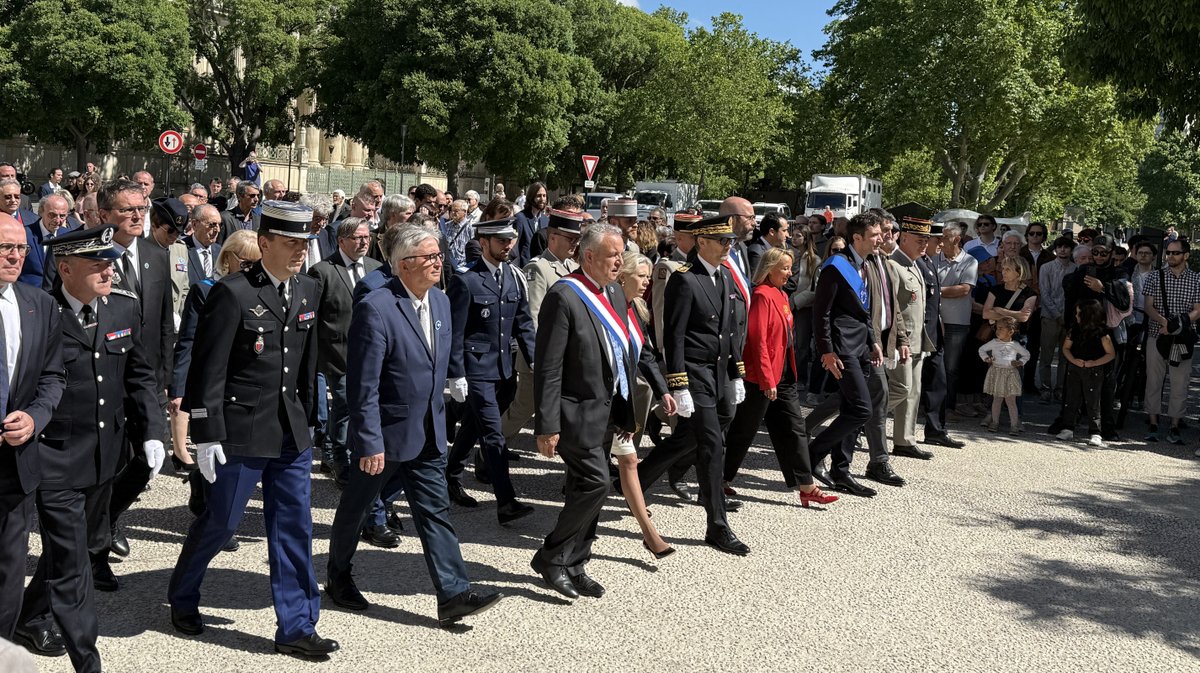 Cérémonie 8 mai 2026 Nîmes
