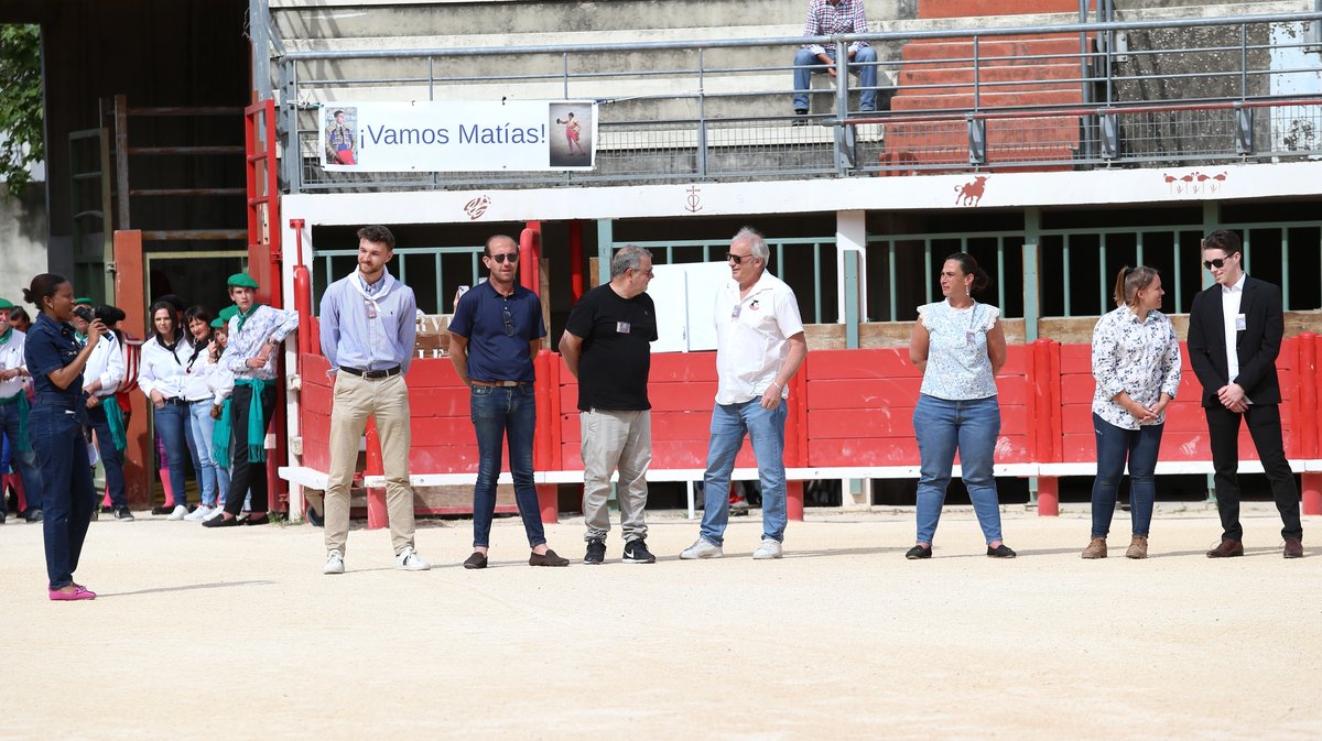 Novillada sans picadors de la Journée de l'Avenir avec François André, Turquay, Barcelo et La Suerte pour Mathias Sauvaire, Rémy Asensio, Esteban Navarro et Rogelio Pajuelo (Photo Anthony Maurin)