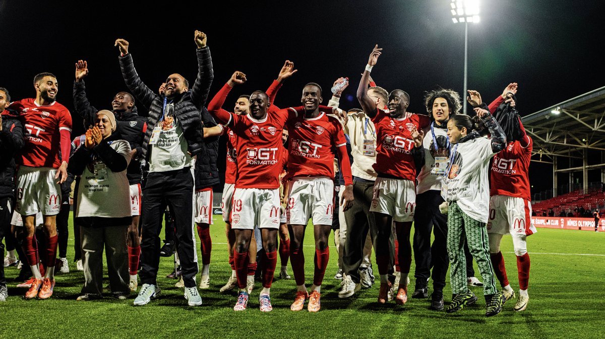 Nîmes Olympique joie