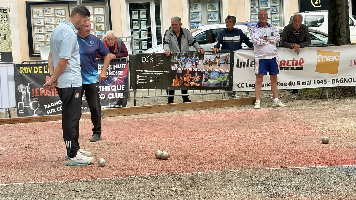 Grand prix bouliste à Bagnols/Cèze