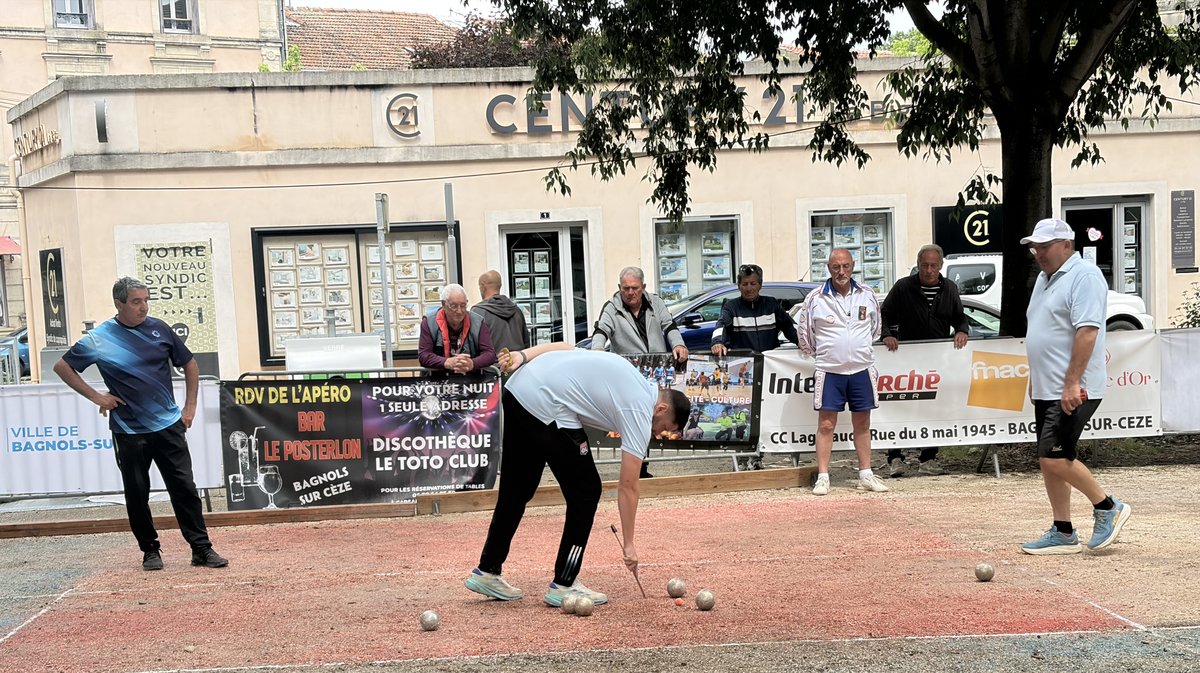 Grand prix bouliste à Bagnols/Cèze