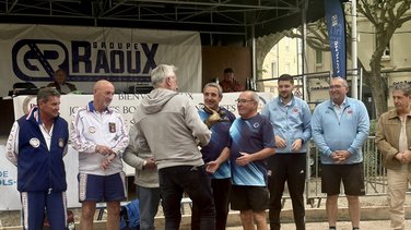 Grand prix bouliste à Bagnols/Cèze