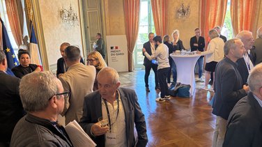 Ce mardi à la préfecture du Gard