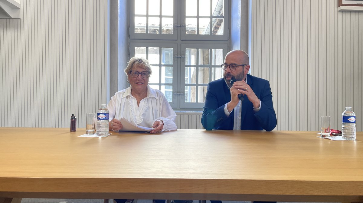 Sylvette Fayet et Vincent Bouget (Photo Anthony Maurin)