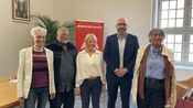 Marion Mazauric, Gérard Quittard, Sylvette Fayet Vincent Bouget et Nicole Luchmaya (Photo Anthony Maurin)