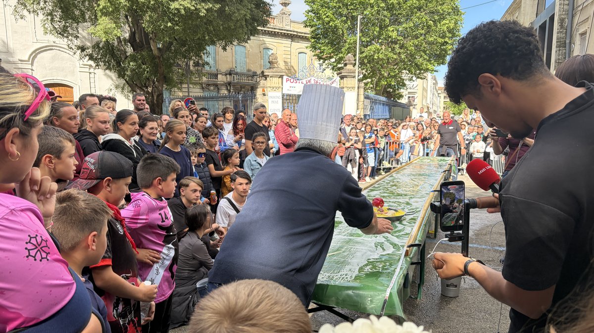 Alès feria plateau de paëlla