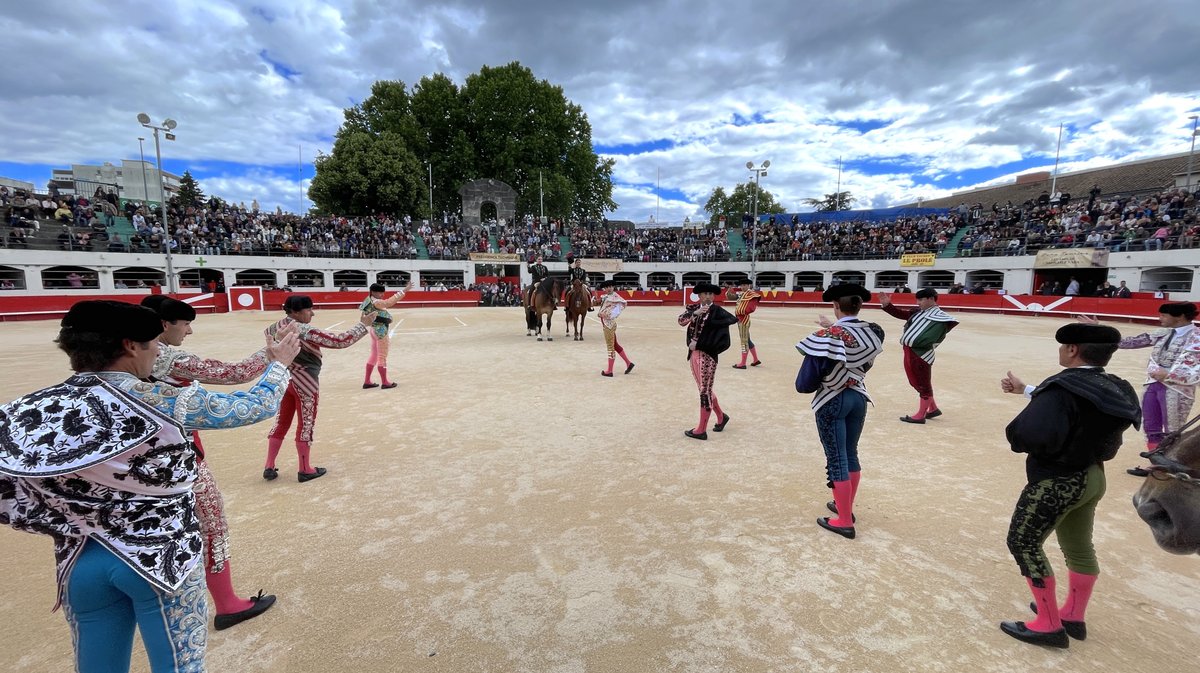 Corrida du Curé de Valverde et Robert Margé pour Sanchez Vara, El Rafi et Carlos Olsina (Photo Anthony Maurin)