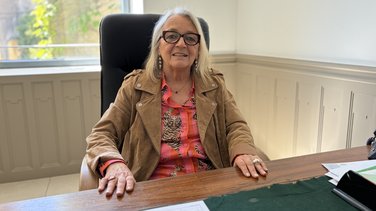 Véronique Martin, maire de Calvisson