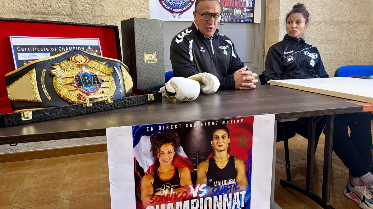 Émilie Sonvico combat de boxe