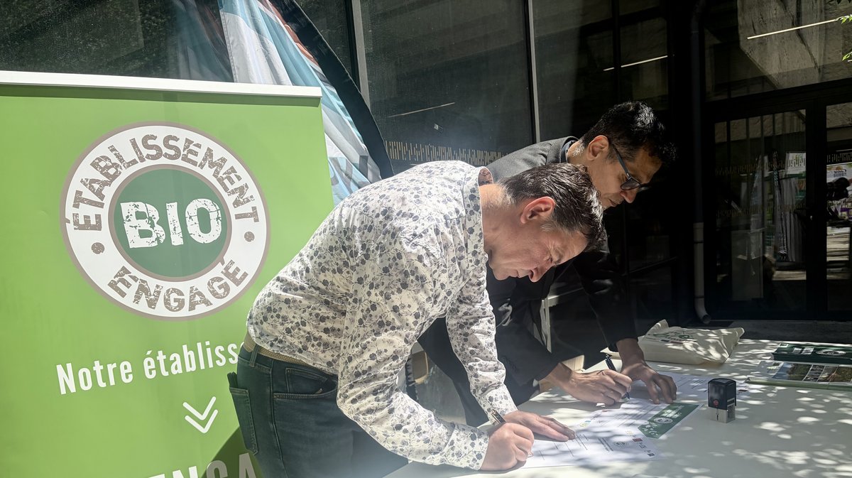 lycée Gide label établissement bio engagé