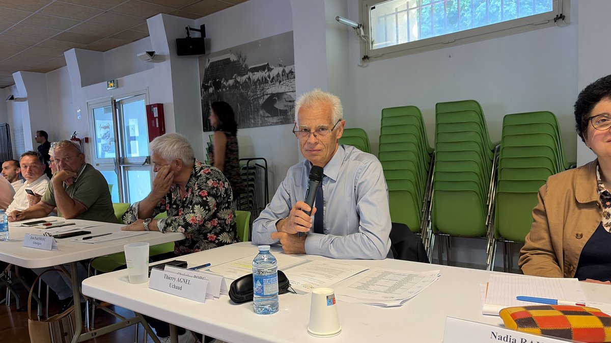 Thierry Agnel, élu de la commune d'Uchaud et de l'intercommunalité Rhony Vistre Vidourle