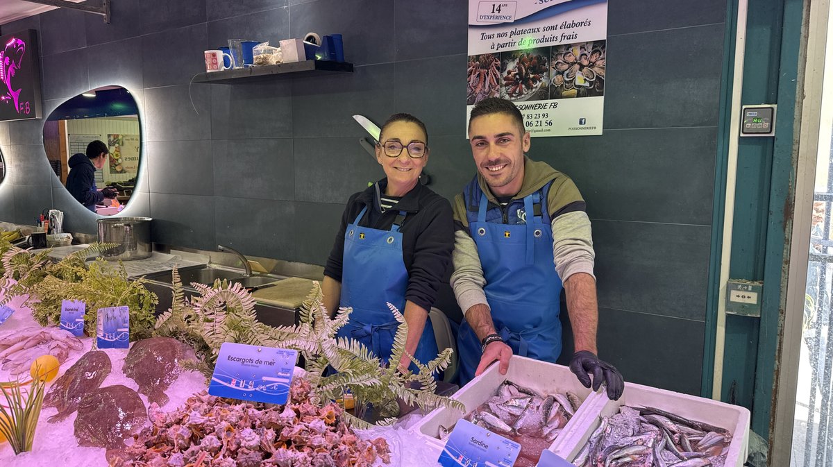 Karine Truteau Bruno Migliore poissonnerie FB Lunel