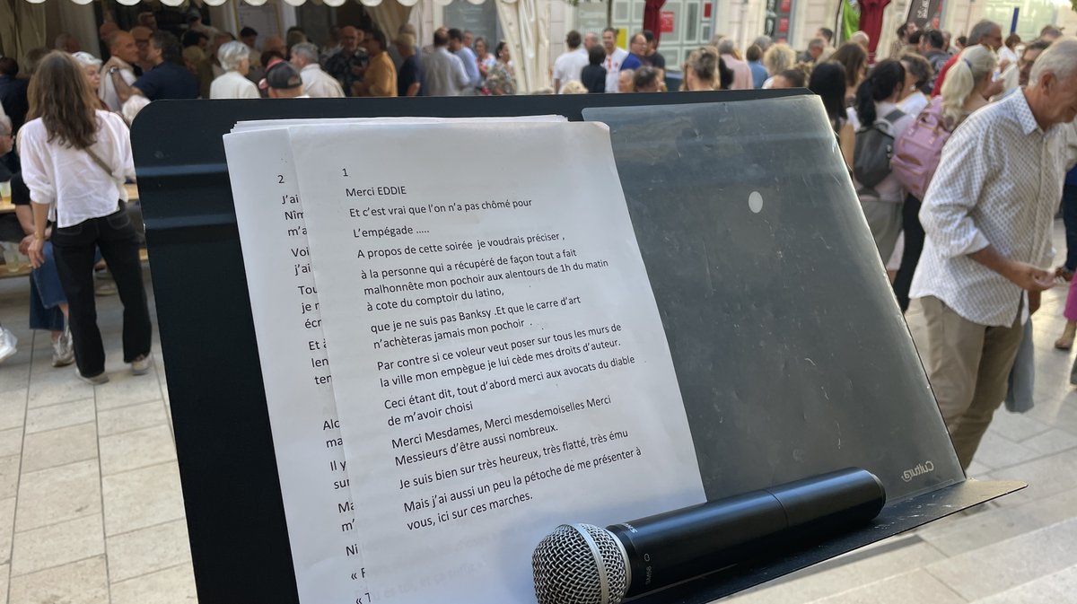 Le "Quart d'heure Nîmois" de Richard Hortiz pour la feria de Pentecôte 2026 à Nîmes (Photo Anthony Maurin)