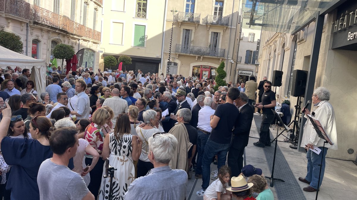 Le "Quart d'heure Nîmois" de Richard Hortiz pour la feria de Pentecôte 2026 à Nîmes (Photo Anthony Maurin)