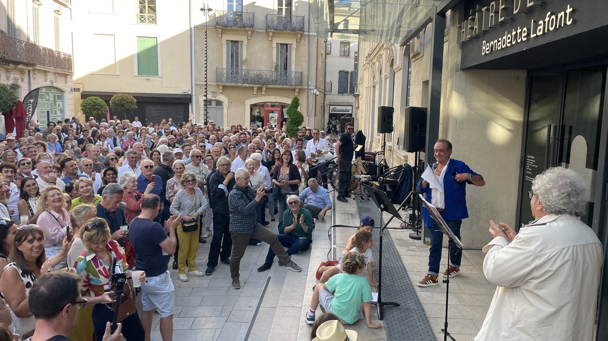 Le "Quart d'heure Nîmois" de Richard Hortiz pour la feria de Pentecôte 2026 à Nîmes (Photo Anthony Maurin)