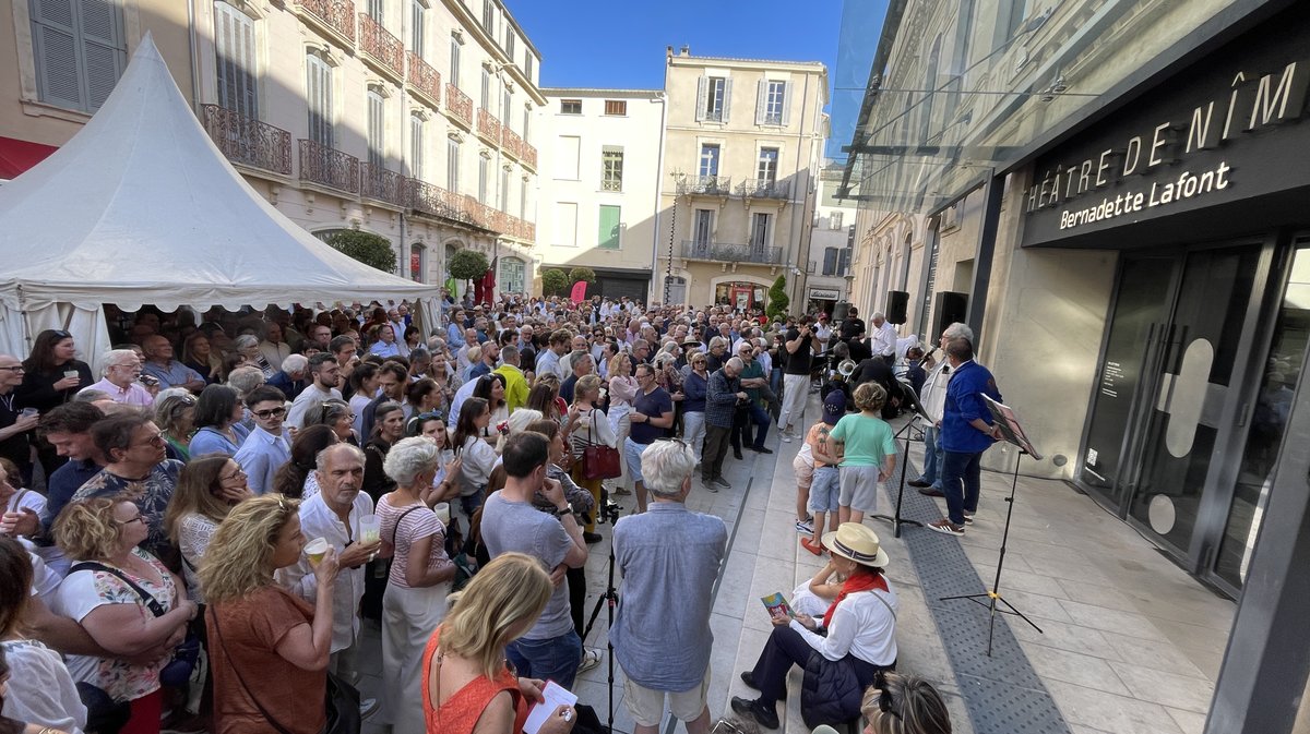 Le "Quart d'heure Nîmois" de Richard Hortiz pour la feria de Pentecôte 2026 à Nîmes (Photo Anthony Maurin)