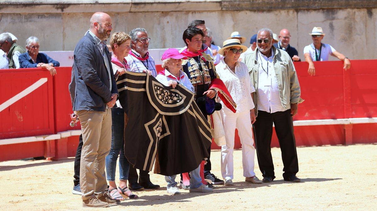 Novillada de la Cape d'Or de la peña Antonio Ordoñez de Talavante pour Emiliano Osornio, Victor et Clovis (Photo Anthony Maurin)