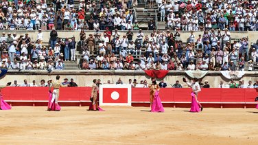 Corrida de Robert Margé pour Marc Serrano, Adriano, Tibo Garcia (confirmation d'alternative), El Rafi, Maxime Solera (confirmation d'alternative) et Solal (Photo Anthony Maurin)