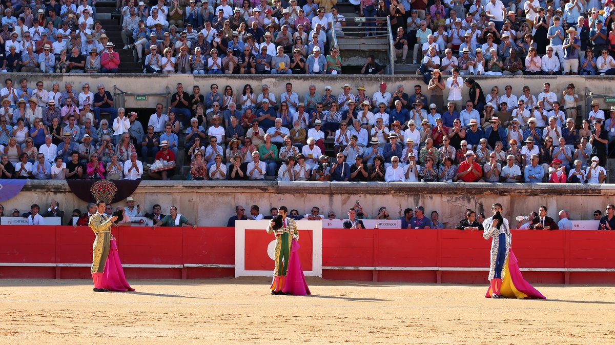Corrida de Santiago Domecq pour Sébastien Castella, Daniel Luque et Emilio de Justo (Photo Anthony Maurin)