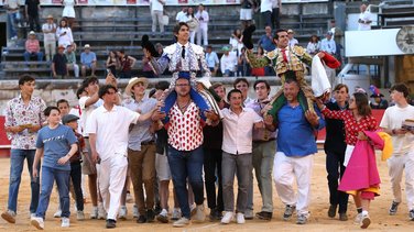 Corrida de Santiago Domecq pour Sébastien Castella, Daniel Luque et Emilio de Justo (Photo Anthony Maurin)