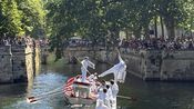 Sous un soleil déjà écrasant, les jouteurs de la Jeune lance graulenne ont enchainé les passes