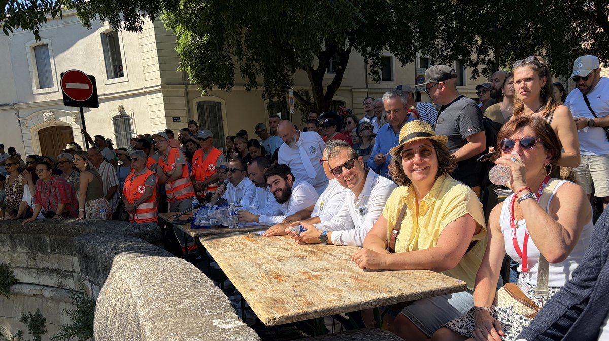 À la table du jury, les élus de la ville de Nîmes ainsi que le maire du Grau-du-Roi