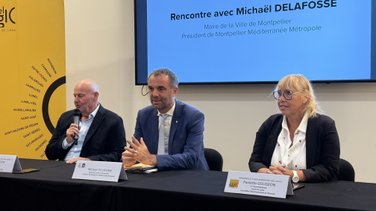 Jérôme Boisson, Michaël Delafosse et Paulette Gougeon