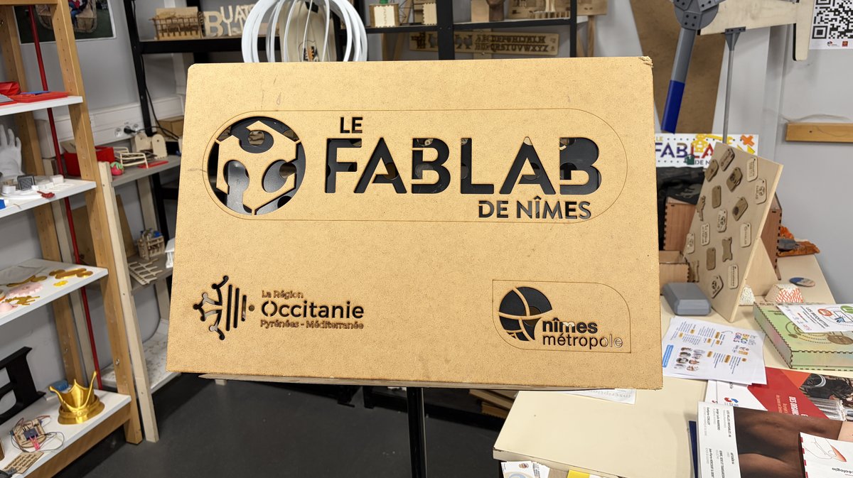 Logo de la FabLab de Nîmes