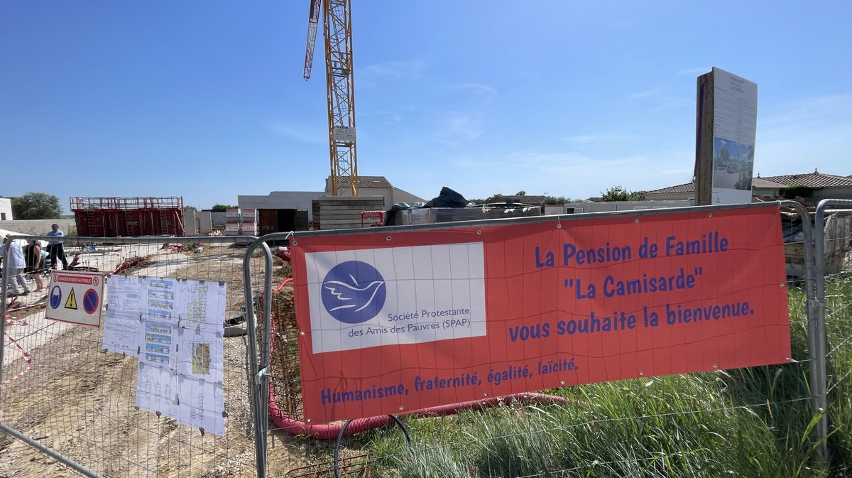 La Camisarde, future pension de famille à Saint-Chaptes (Photo Anthony Maurin)