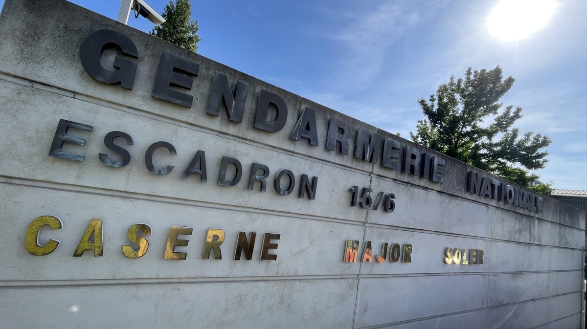 Gendarmerie / la caserne du major Soler à Nîmes a 30 ans (Photo Anthony Maurin)