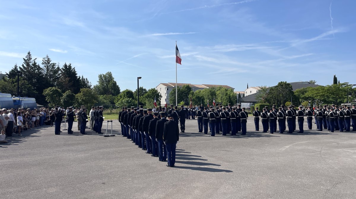Gendarmerie / la caserne du major Soler à Nîmes a 30 ans (Photo Anthony Maurin)