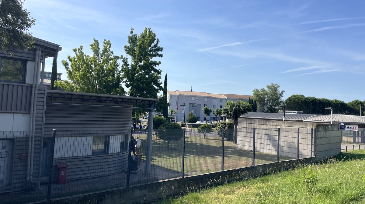 Gendarmerie / la caserne du major Soler à Nîmes a 30 ans (Photo Anthony Maurin)