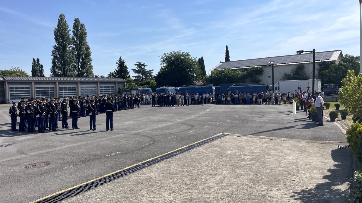 Gendarmerie / la caserne du major Soler à Nîmes a 30 ans (Photo Anthony Maurin)