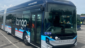 Le premier bus articulé 100 % électrique