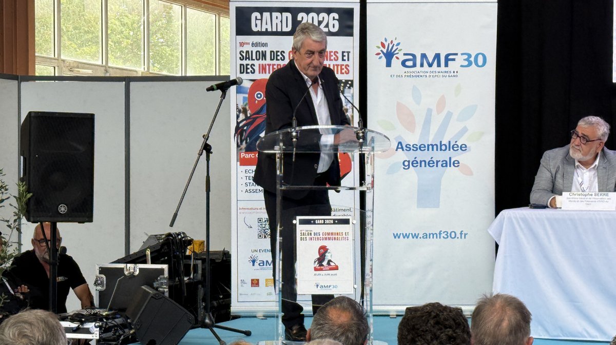 Denis Bouad, ancien président PS du Conseil départemental du Gard, aujourd'hui sénateur
