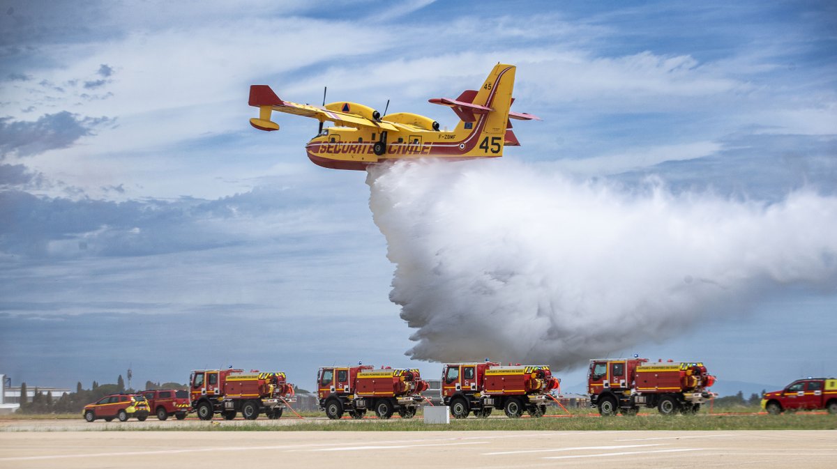 laurent nunez base civile canadairs