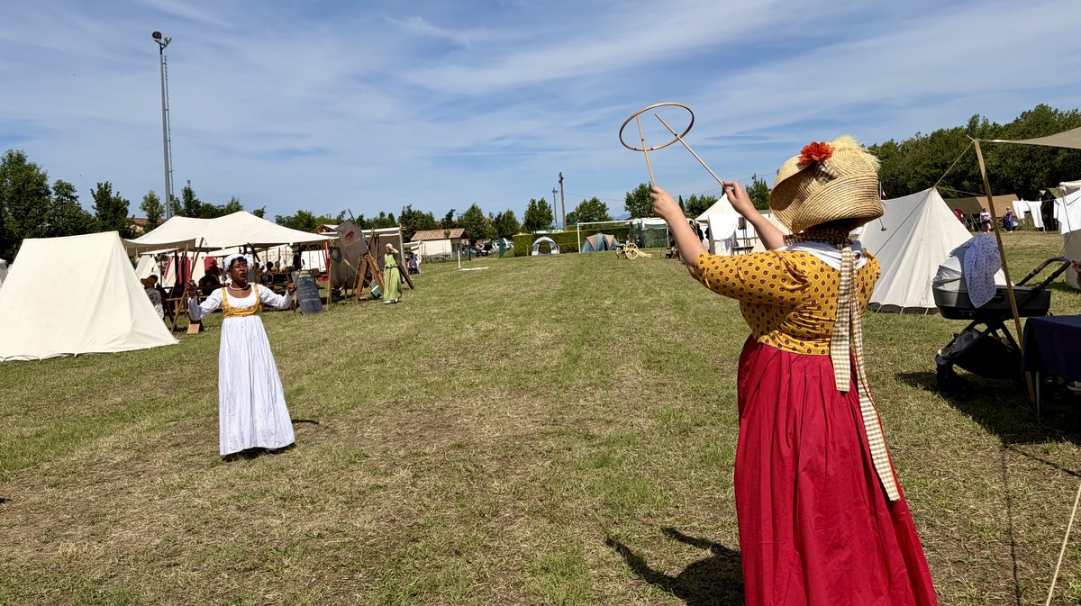 Des danses anciennes au week-end historique multi-époques.