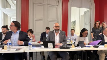 Vincent Bouget, nouveau maire de Nîmes