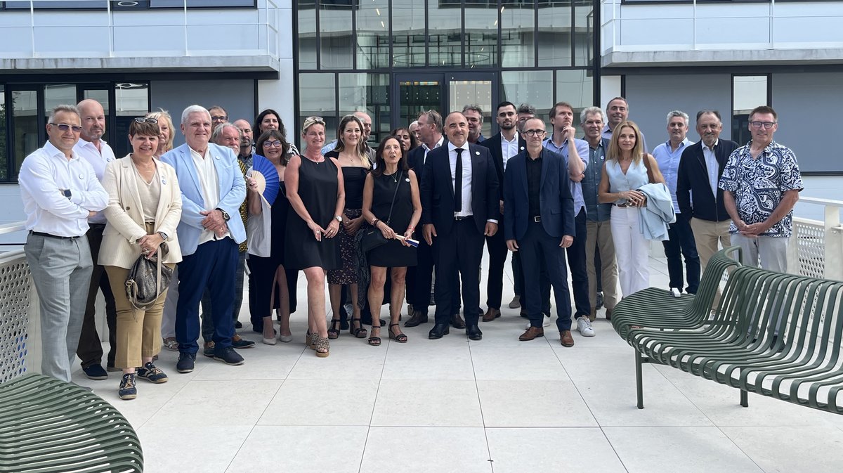 NÎMES La CCI du Gard inaugure sa nouvelle Maison des Entreprises