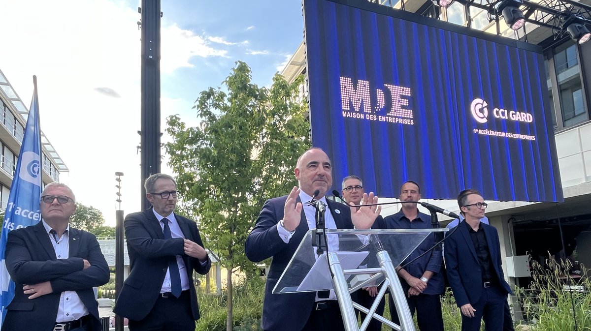NÎMES La CCI du Gard inaugure sa nouvelle Maison des Entreprises
